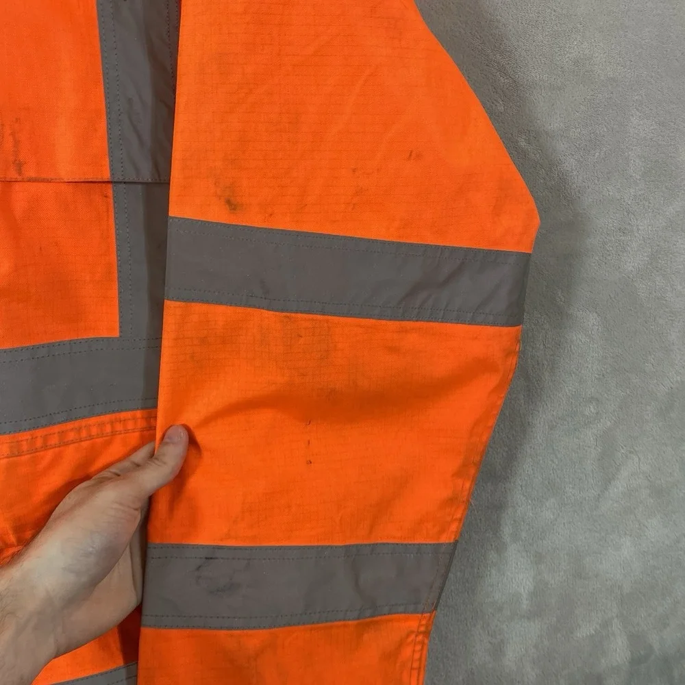 VIKING Professional Journeyman 300D Orange Reflective Jacket Mens XL Hi Vis